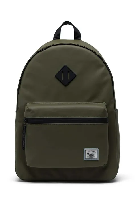 Herschel plecak 11015-04281-OS Classic XL Backpack kolor zielony duży gładki 11015.04281.OS-IvyGreen