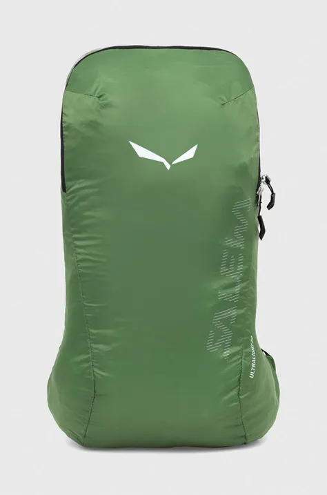 Salewa plecak ULTRALIGHT 22L kolor zielony duży z nadrukiem 00-0000001420