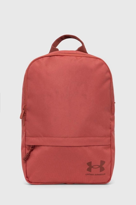 Раница Under Armour в розово голям размер с изчистен дизайн