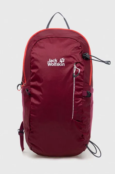 Рюкзак Jack Wolfskin Athmos Shape 16 колір бордовий великий з принтом