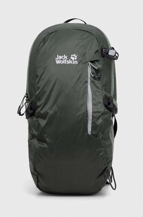 Jack Wolfskin hátizsák Athmos Shape 16 zöld, nagy, nyomott mintás