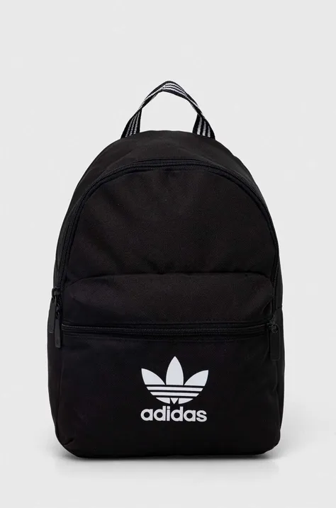 Рюкзак adidas Originals колір чорний малий однотонний