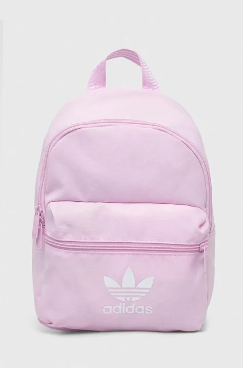 adidas Originals plecak kolor różowy mały z nadrukiem