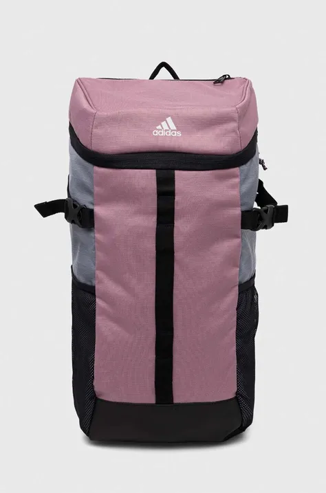 Рюкзак adidas Performance цвет фиолетовый большой узорный