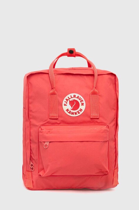 Batoh Fjallraven růžová barva, velký, hladký