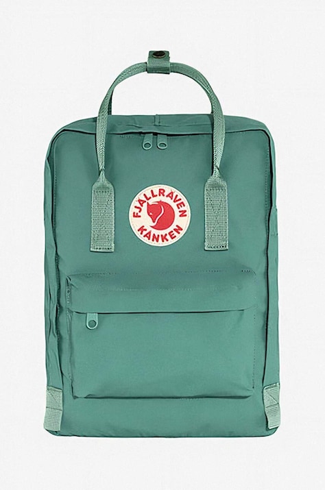 Fjallraven rucsac culoarea verde, mic, cu model F23561.664-664