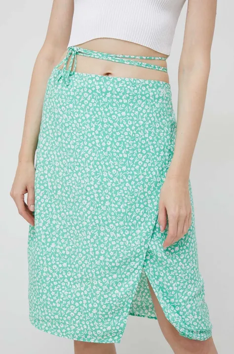 Спідниця Calvin Klein Jeans колір зелений mini пряма