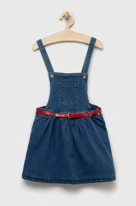 Детское джинсовое платье Birba&Trybeyond mini расклешённое