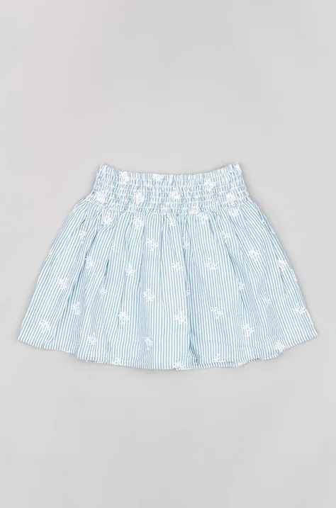Dječje pamučna haljina zippy mini, ravna