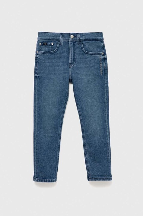 Calvin Klein Jeans jeans copii DAD FIT AZURE BLUE
