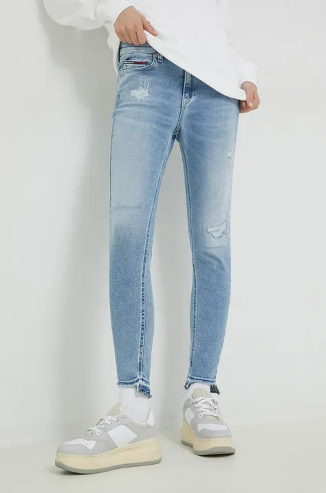 Tommy Jeans jeansy damskie medium waist