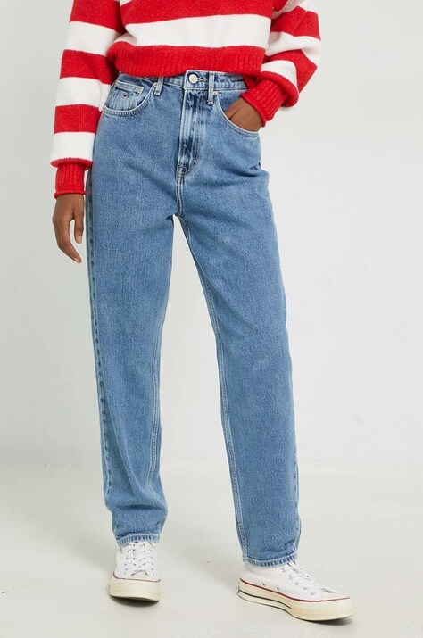 Džíny Tommy Jeans Mom Jean