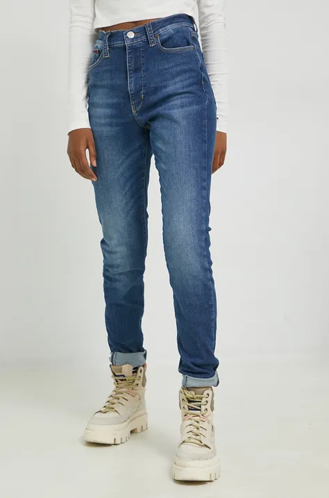 Tommy Jeans jeansy damskie high waist