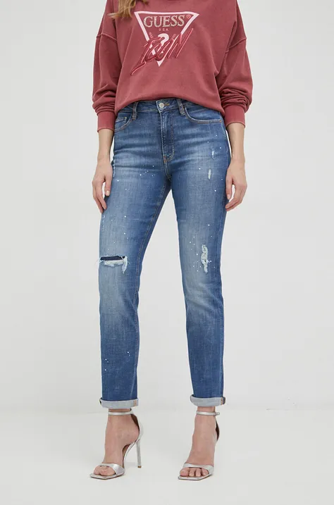 Guess jeansy damskie medium waist