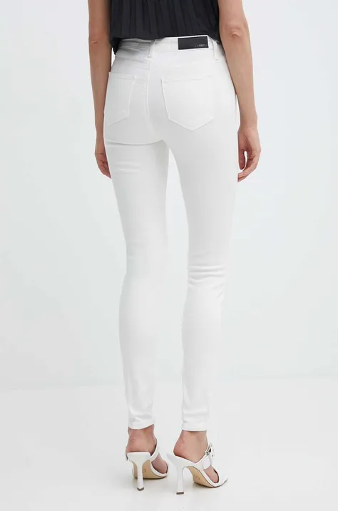 Τζιν παντελόνι Karl Lagerfeld χρώμα: άσπρο