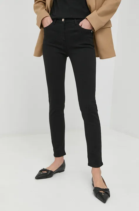 Patrizia Pepe jeansy damskie kolor czarny CP0509 DS04