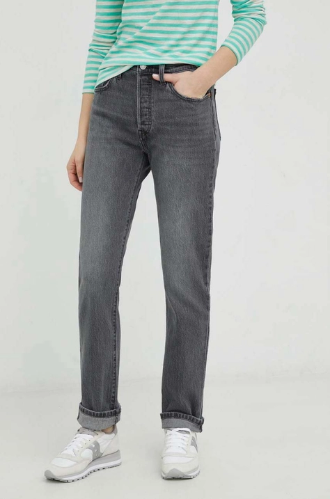 Levi's jeansy 501 damskie high waist