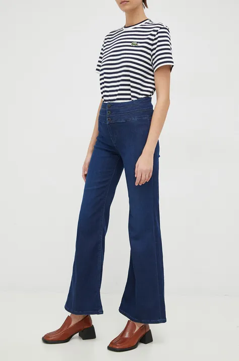 Pepe Jeans jeansy Willa Tripple damskie high waist