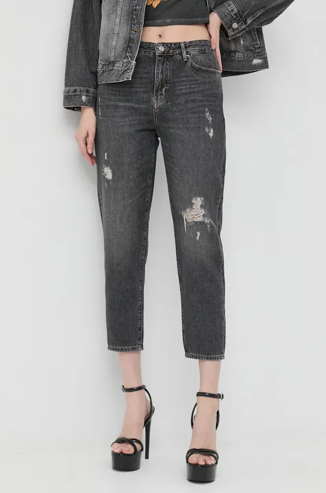 Armani Exchange jeansy damskie medium waist