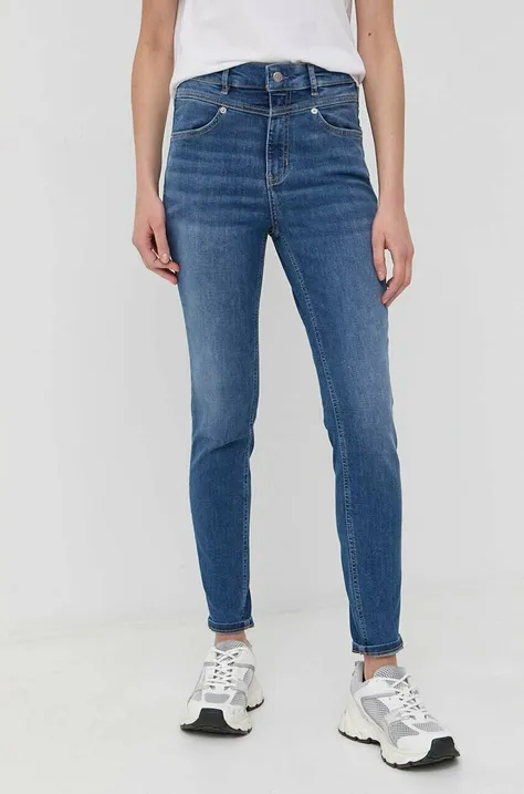 BOSS jeansy The Kitt damskie high waist