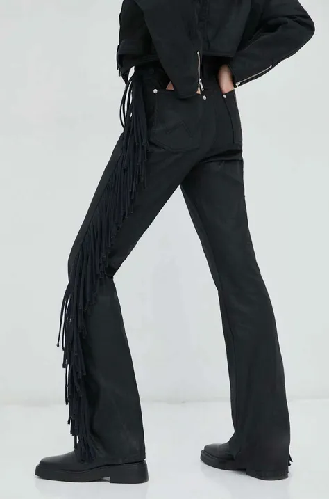 Wrangler jeansy Westward damskie high waist