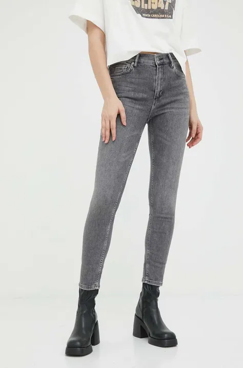 AllSaints jeansy DAX JEAN damskie medium waist WE034Y
