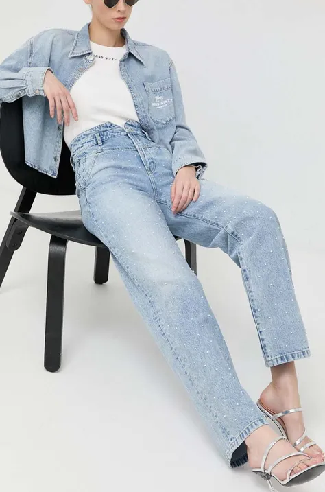 Miss Sixty jeansi Alice femei high waist