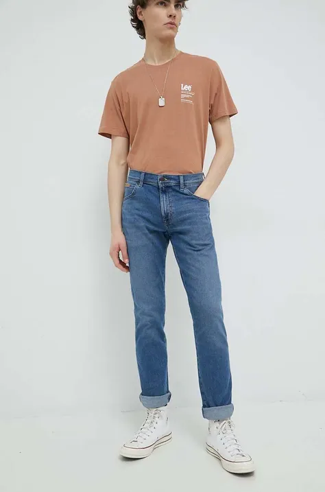 Wrangler jeansy Texas Slim 822 męskie