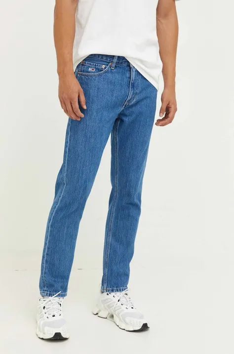 Tommy Jeans jeansy Scanton Y męskie kolor niebieski