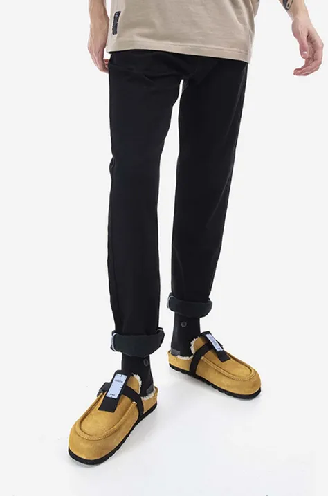 MCQ jeansy męskie kolor czarny 623398RRR211000-BLACK