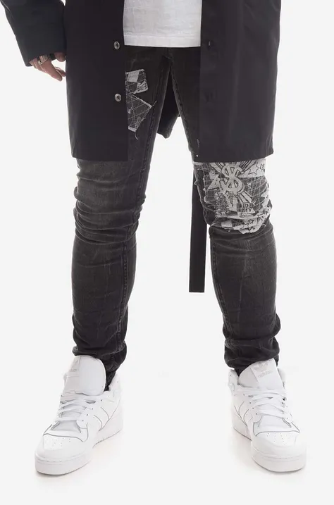 KSUBI jeansy Chitch Streets męskie MPS23DJ001-BLACK