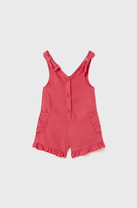 Ολόσωμη φόρμα μωρού Mayoral χρώμα: ροζ