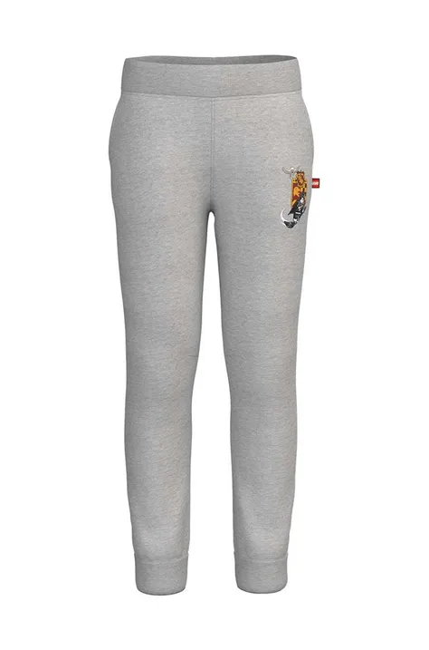 Lego pantaloni de trening pentru copii x Harry Potter culoarea gri, cu imprimeu