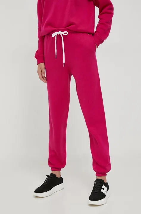Παντελόνι φόρμας Polo Ralph Lauren χρώμα: ροζ