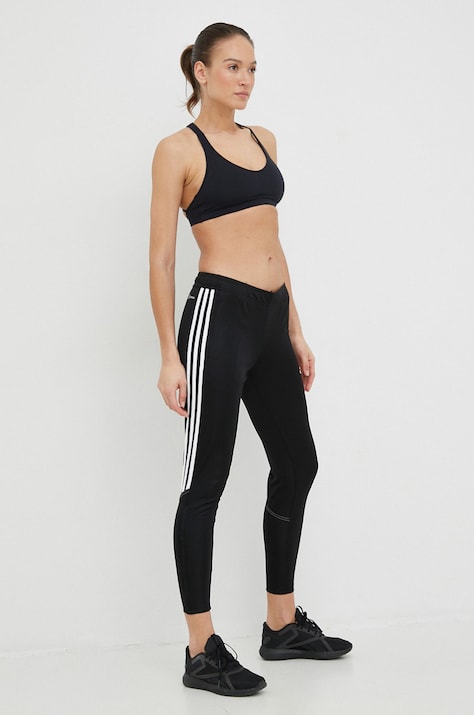 adidas Performance spodnie treningowe Tiro 23 damskie kolor czarny z aplikacją