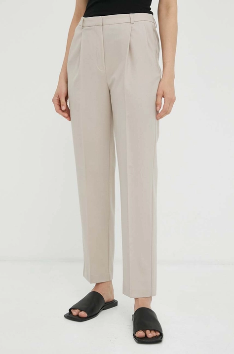 Birgitte Herskind pantaloni in misto lana Brandy