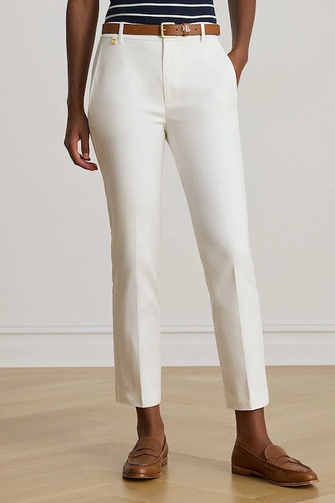 Lauren Ralph Lauren női alsó pamuttal fehér normál derék 200811955