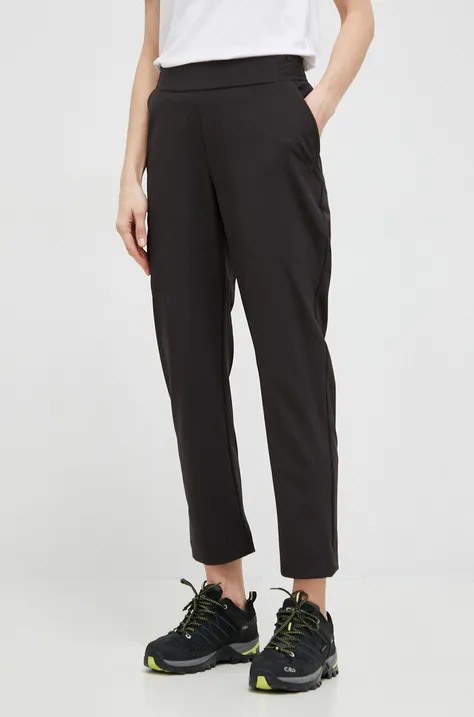 Sportske hlače Helly Hansen Thalia 2.0 za žene, boja: crna, glatki materijal
