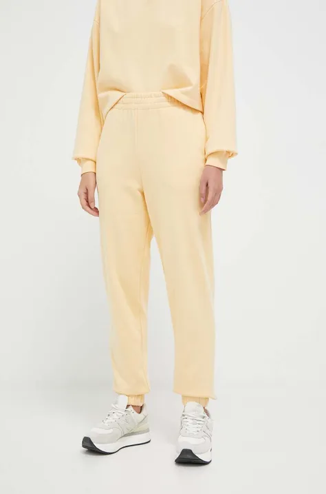 Παντελόνι φόρμας 4F χρώμα: κίτρινο