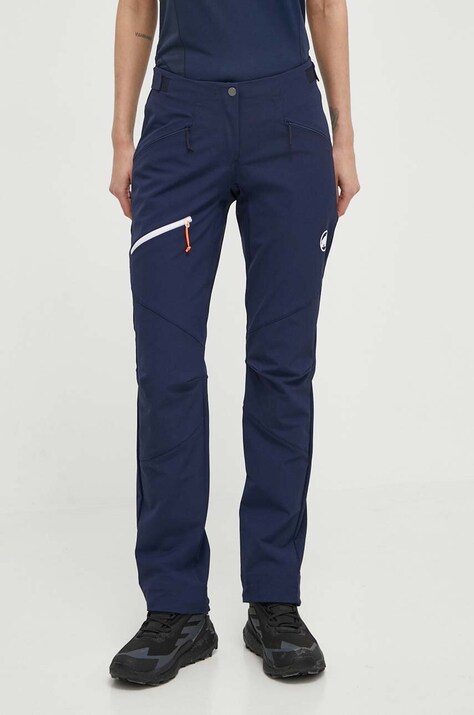 Штани outdoor Mammut Taiss SO колір синій