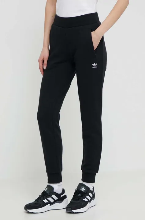 adidas Originals spodnie dresowe bawełniane kolor czarny gładkie IA6479-CZARNY