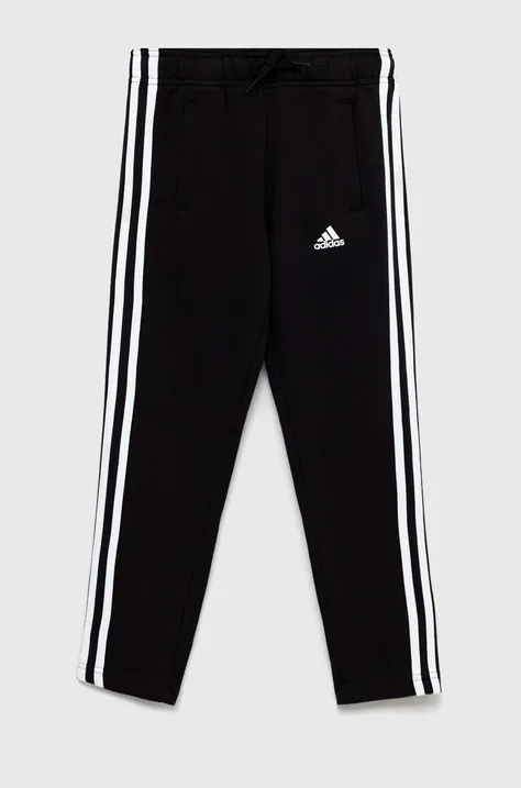 Adidas pantaloni de trening pentru copii G 3S culoarea negru, modelator