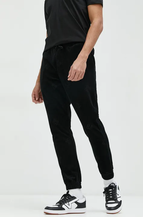 HUGO spodnie dresowe męskie kolor czarny