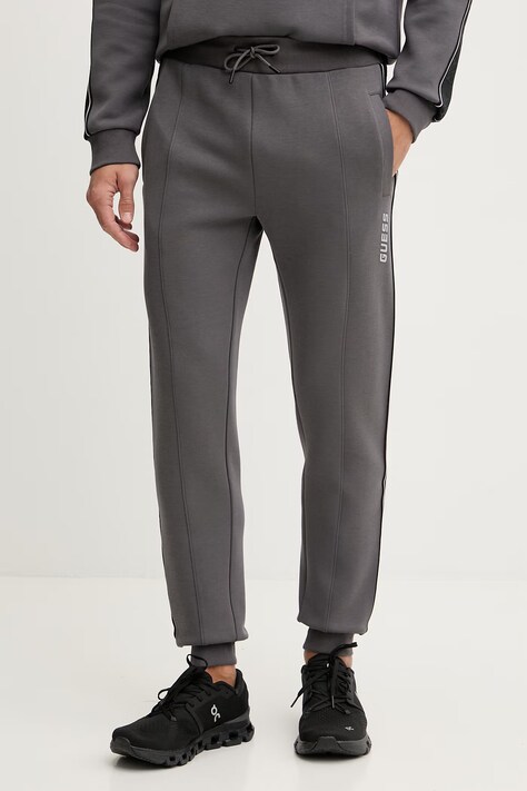 Guess spodnie dresowe MICKEY kolor szary z nadrukiem Z2YB09 KB3P2