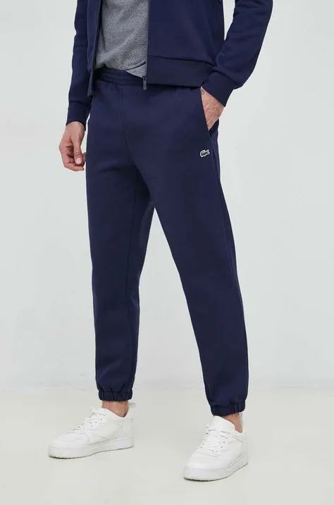 Παντελόνι φόρμας Lacoste χρώμα: ναυτικό μπλε