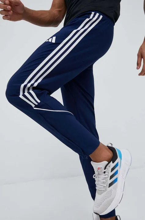 Тренировочные брюки adidas Performance Tiro 23 League цвет синий с аппликацией