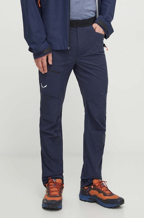 Salewa pantaloni da esterno Agner Light 2 DST colore blu navy