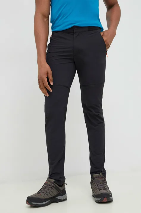 Salewa spodnie outdoorowe Pedroc 2 kolor czarny