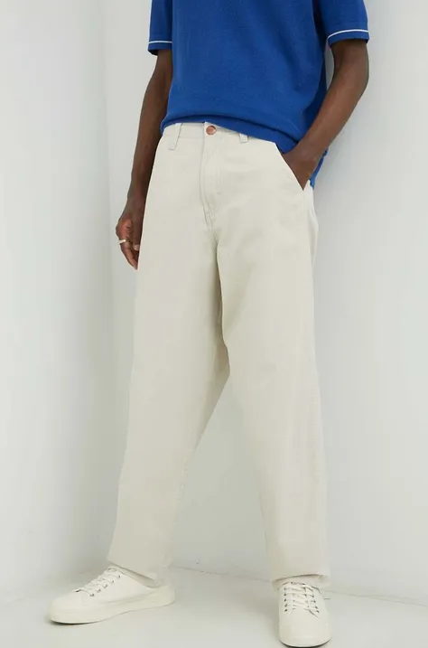 Παντελόνι Wrangler Casey Jones Chino χρώμα: μπεζ