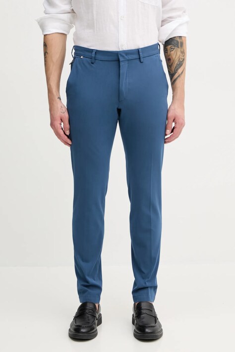 BOSS pantaloni barbati, cu fason chinos